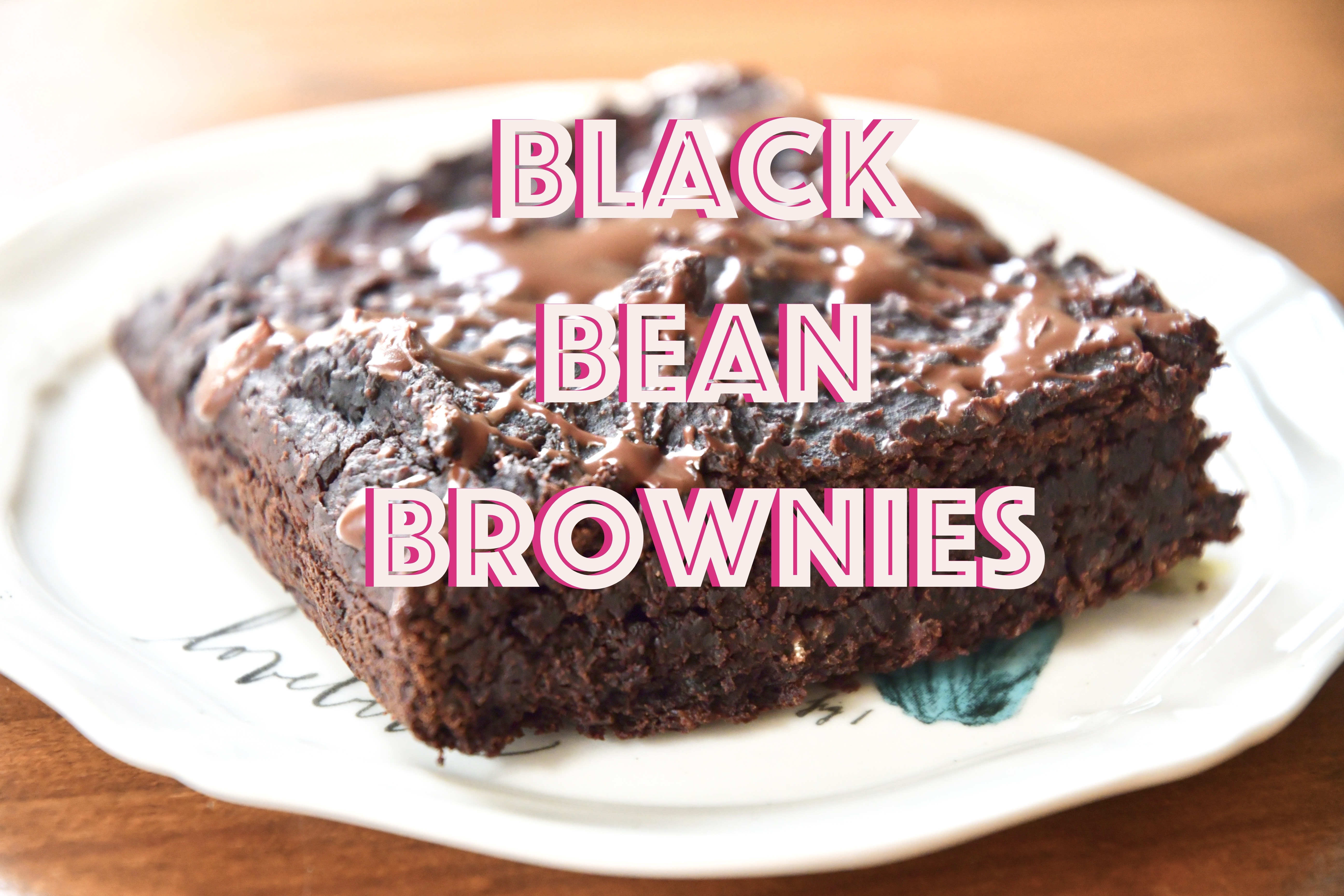 Blender Black Bean Brownies (V + GF) ToYou FromScratch