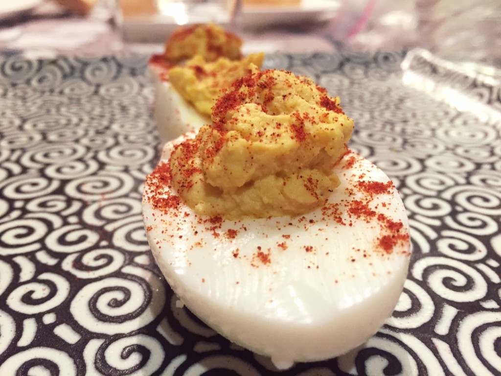 Paprika spiced deviled eggs gf df to you from scratch